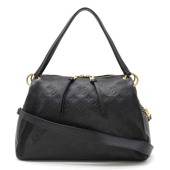 Louis Vuitton Monogram Implant Pontyu PM Shoulder Bag Noir Black - Picture 1 of 7